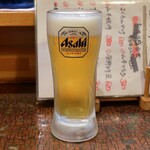 居酒屋いち - スーパードライ生ビール