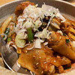 亜楽 - トンソク辛煮 700円