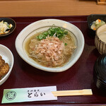 Torai - とらい定食(おろしそばとミニソースカツ丼)
