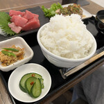 わ楽 - ご飯はいつもの大　今日は足らなくなりかけに…