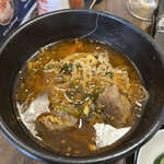 わ楽 - お肉ゴロゴロカルビスープ　甘みと旨味(^^)