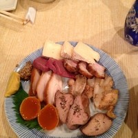 里葉亭 - 燻製盛合せ