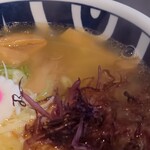 津軽煮干中華蕎麦 サムライブギー - 荒炊き朝ラーメン（アップ）