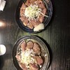 風雅食堂 - 左　レバテキ♪右　ハツテキ♪