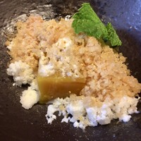 輪久 - マンゴー水羊羹フルーツトマトのグラニテ