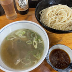 麺哲支店 麺野郎 - 2022.06.18 創作塩つけ麺(イサキとアオサ)300g