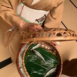 菊乃井 - 琵琶湖の鮎