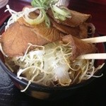 ○きよ亭 - チャーシュー丼