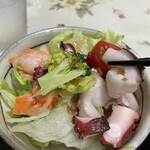 ヤマタ家 - 酢の物　タコ・シャケ