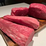 Steak Dining Vitis - 本日提供の牛肉