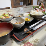 ヤマタ家 - 刺身ランチ③