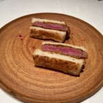 Steak Dining Vitis - 特製ヒレカツサンド