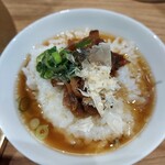 らーめんこはく堂 - 旨めし(あさり出汁茶漬け)