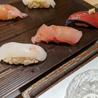 鮨 七海 - 烏賊、鯛？、鰹