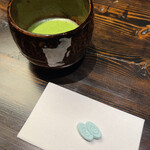 笛吹川温泉　坐忘 - お茶菓子・お薄