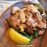 グリルキング - 地鶏のグリル 柚子胡椒添え