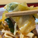 鈴鹿岡田食堂 - ピリ辛野菜炒めの野菜