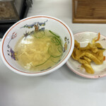 宝来軒 - スープ&漬物
