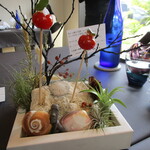 プレゼンテ スギ - ～シェフからの最初の贈り物～ 定点 トマト飴（ミニトマト、ローズゼラニウムorアロマティカス、キプロス塩）