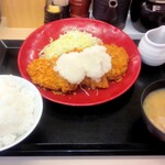 Katsuya - おろしカツ定食(120gロース)