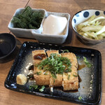 Oki maro - 海ぶどう、ジーマーミ豆腐、島らっきょう、厚揚げ豆腐