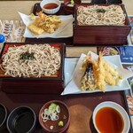 和食レストランとんでん - 蕎麦食べ放題60分　天ぷら付きは＋550円なので、税込1,848円でございます…