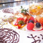 アンティーブ - メッセージプレート