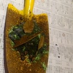 神保町 傳 - 竹炭・はとむぎ・クリームチーズのムース
      