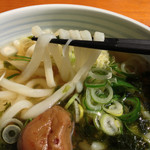 たぬき茶屋 - 麺です。