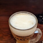 うめ小町 - 生ビール（モルツ）600円