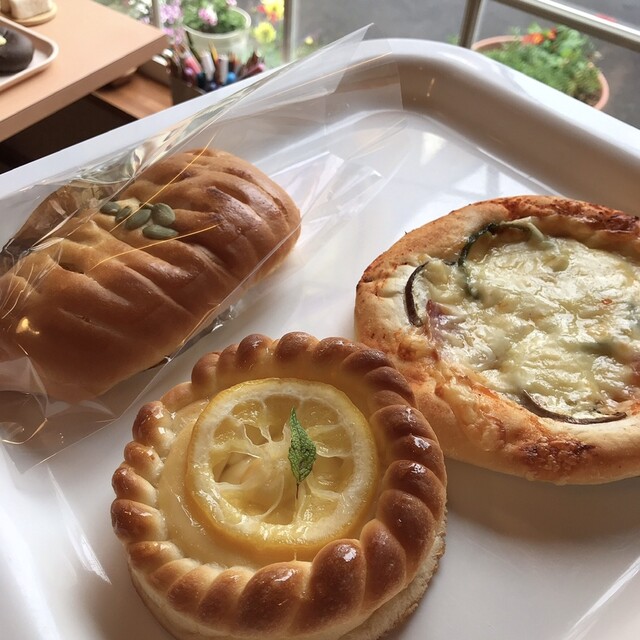 かぼちゃパンなど