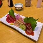 Sagami - かつおの３種食べ比べ。980円