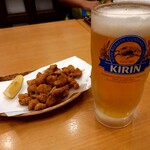 なんなり - 軟骨からあげ、生ビール