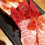 蒲田焼肉 東京BeeN - ぜいたくBeen和牛肉盛り