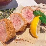 とんかつ食房 厚○ - 厚切りヒレかつ定食　¥1,740