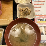 横浜関内吉田町 THE FARM PIG＆SEAFOOD - 味噌汁 小鉢