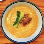 はなさき家 - 担々麺(2辛)、真上から！