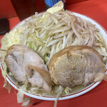 ラーメン二郎  - 料理写真:並、野菜マシ