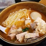 塩そば専門店 桑ばら - ホッコクアカエビの冷やしつけそば