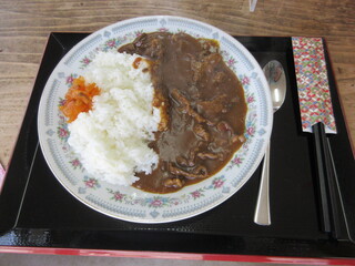 Sazaemura - 【突き牛カレー　９５０円】