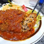 洋庖丁 - メンチカツ定食（特盛）（クーポン割引）960円