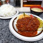 洋庖丁 - メンチカツ定食（特盛）（クーポン割引）960円
