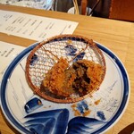 洋食堂 すずき - さざえの黒いクリームコロッケ