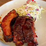 バブルオーバー - 頂いたBBQバックリブ