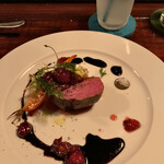 9 nove - 鴨のロースト　さくらんぼとバルサミコのソース