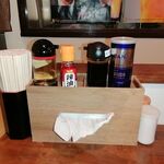 麺処さとう - 卓上