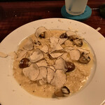 9 nove - サマートリュフのクリームリゾット