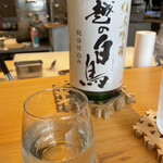 Daikanyama Hinata - 新潟第一酒造、越の白鳥_純米吟醸_無濾過原酒