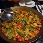 エル・シッド - パエリア　バレンシアナ野菜と鶏肉　2人前