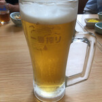 なかがわ - 生ビール（中）720円